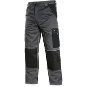 Canis Radne pantalone do struka phoenix cefeus sivo-crne, vel.50 ( 54480 )