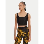 Just Cavalli Top 79PAM204 J0108 Črna Slim Fit