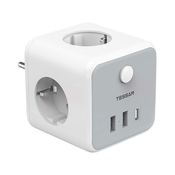 slomart Stenska vtičnica Tessan TS-301-DE-C