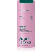 Attitude Super Leaves Natural Deodorant naravni trdi deodorant brez aluminija Coconut & Wild Berries 75 g