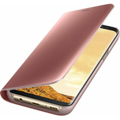 SAMSUNG torbica Clear View EF-ZG950PE za Samsung Galaxy S8 pink - original