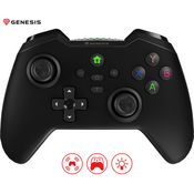 GENESIS MANGAN 400 brezžični igralniplošček/gamepad, črn