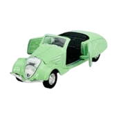 shumee WELLY STARODOBNI PEUGEOT 402, LETNIK 1938, ZELEN BREZ STREHE 1:34 98877