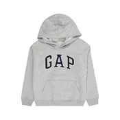 GAP Majica HERITAGE mornarska/svetlo siva/bela
