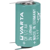 VARTA Posebna litijeva visokonapetostna baterija Varta CR 1/2 AA SLF 3 x spajkalni zatič ++/- 3 V 970 mAh CR 1/2 AA SLF, (20439827)