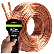 Vayox CCA VA0439-20 zvočniški kabel 2x4 mm 20 m