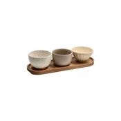 Tognana set zdjela za posluživanje od kamenine 29 cm