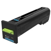 Lexmark Lexmark 72K2XCE toner, original, cian, 22000 strani