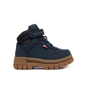 Tommy Hilfiger Gležnjarji T1X5-35290-0316 Mornarsko modra