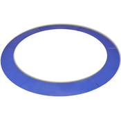 vidaXL Varnostna Podloga PE Modra za 4,26 m Okrogel Trampolin