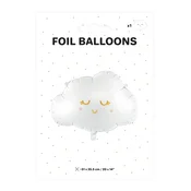 Folija balon oblak, Balon folija v obliki oblaka 51x35.5cm