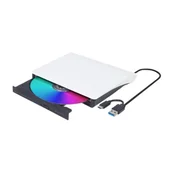 Eksterni USB CD i DVD citac-rezac USB3.1 ( DVD-USB-031-BW )