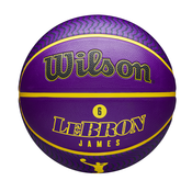 Wilson LEBRON JAMES, košarkarska žoga, rumena WZ4005901XB7