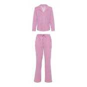VIVANCE Pižama Dreams mauve/bela
