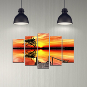 WALLXPERT Dekorativne slike 5DMDF 11