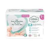 Cottony Baby Diapers Organic Cotton Size 1 2-5kg 27 diapers