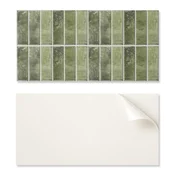 shumee Dekorativna samolepilna vinilna stenska plošča 100x50 cm z geometrijskim vzorcem ploščic