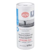 Tradicionalna fina jodirana nerafinirana morska sol 175 g - posipač