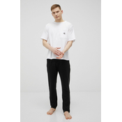 Pidžama Karl Lagerfeld za muškarce, boja: crna, s aplikacijom