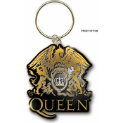 Queen Standard Keychain Gold Crest