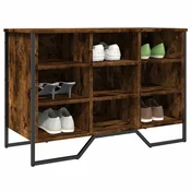 Ormaric za cipele boja hrasta 90x38x61,5 cm konstruirano drvo