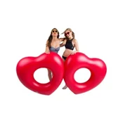 BigMouth Šlauf duplo srce 109x211x30cm