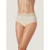 zd ZERO DEFECTS Spodnje hlače Atenea lace high waist Soy fiber naravno bela