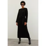 Trendyol Modest Ženska haljina Tctaw24Eb00008, Crna