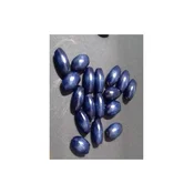 Drvena perla tuba 12*18 mm teget
