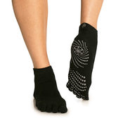 GAIAM Grippy Yoga Socks Black M/L