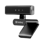 Sandberg Spletna kamera 134-44, 5 MP, 2592 x 1944 slikovnih pik, USB-C, črna