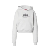 ALPHA INDUSTRIES Majica antracit/svetlo siva