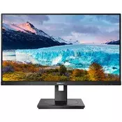 Monitor 27 Philips 275S1AE/00 Black IPS, 16:9, 2560x1440, 4ms, 300 cd/m2, 1000:1, DVI, HDMI, DP, 2Wx2, vesa - 275S1AE/00
