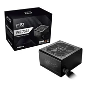 ASRock PRO-750B napajalnik 750 W ATX, črn
