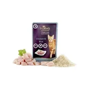 NOVO Cat Sterilized Chicken with Rice bal. 16 x 85 g vrečkice