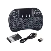 Brežična LED tipkovnica za smart TV/iPad/APPLE TV/Android TV z polnilno baterijo