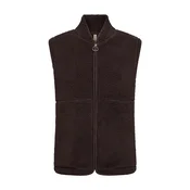 Soyaconcept Brezrokavnik ONYX temno rjava
