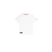 ALPHA INDUSTRIES Majica temno siva/bela