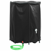 Vidaxl Rezervoar za vodo s pipo zložljiv 750 L PVC