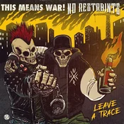 This Means War! & No Restraints - Leave A Trace (Split Album) (Translite Orange Coloured) (LP)