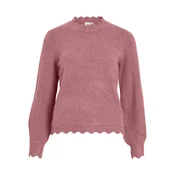 VILA Pulover VINIKOLINA magenta