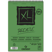 Rayher. Skicirka spirala XL Recycled A5 160 g, 25 listna