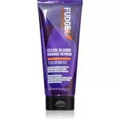 Fudge Clean Blonde Damage Rewind Conditioner vijoličen balzam 200 ml