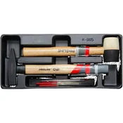 Proline Set alata 58727, 2xCekica + Set dijamantnih turpija + Traserska olovka