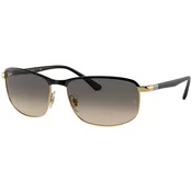 RAY-BAN Naočare za sunce 0RB3671 187/32 60, Crno-zlatne