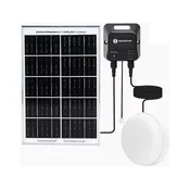Aigostar - LED solarna svetiljka LED/70W/12V 6000 mAh 6500K precnik 20,5 cm