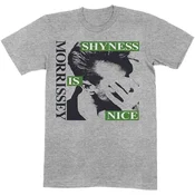 Morrissey Shyness Is Nice Grey XL Majica