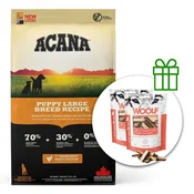 ACANA Puppy Large Breed Recipe 11,4 kg + 2x priboljški BREZPLAČNO
