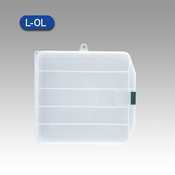 PLASTIC BOX LURE CASE OL (L-OL) Clear