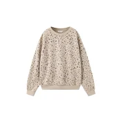 MANGO KIDS Majica SPIRIT rjava/kapučino